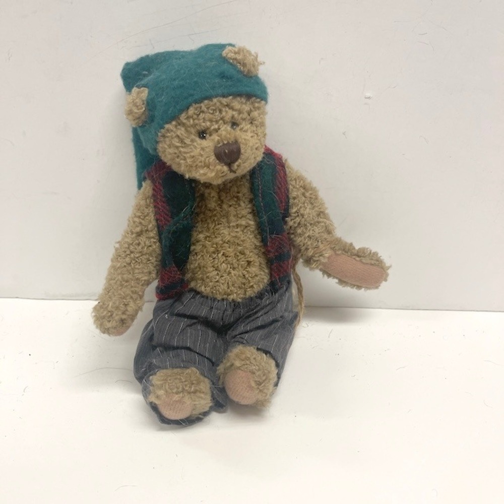 Vintage 1995 Ganz Cottage Collectibles "Elmer" Elf Teddy Bear by Lorraine‎ Chien